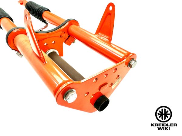 Voorvork compleet verv.oranje 255.52.00/84